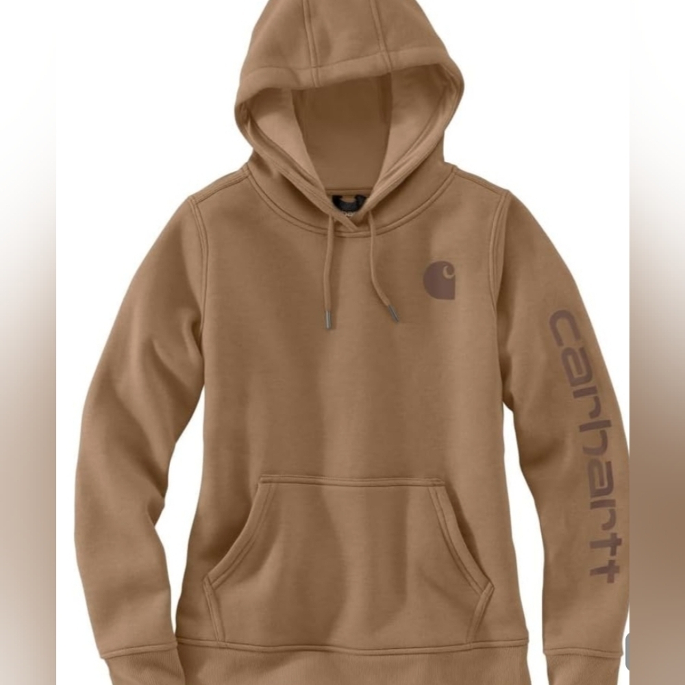 Carhartt Clarksburg Midweight Graphic Logo Sweatshirt Size 2X Like New $64.99